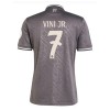 Maillot de Supporter Real Madrid Vini JR 7 Troisième 2024-25 Pour Enfant